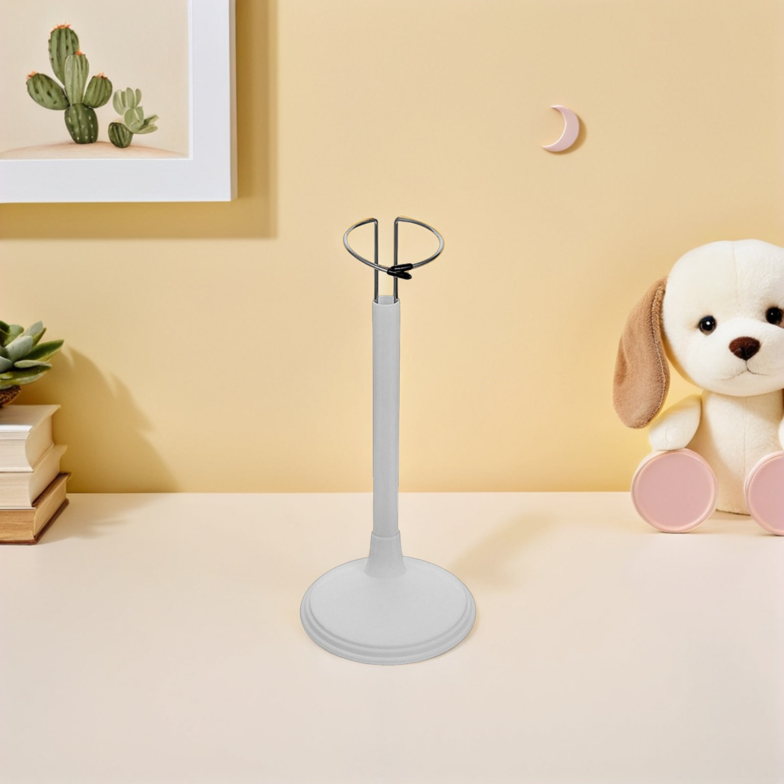 5個入り調整可能なディスプレイスタンド プラスチック製ホルダ - Action Figure Stand のレビューと価格
