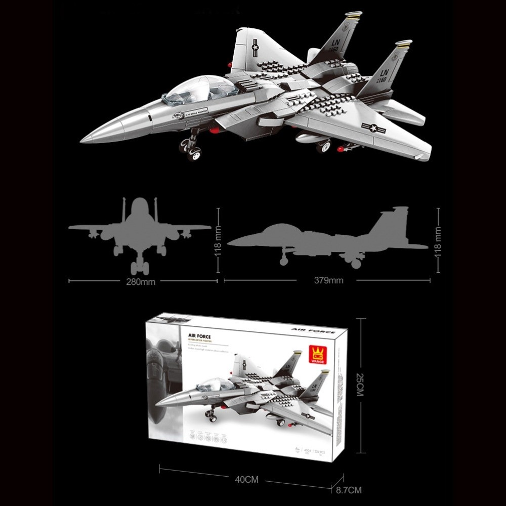 大型航空機ビルディングブロックモデル組み立てタイプ ABS  - Model Airplane Plastic のレビューと価格