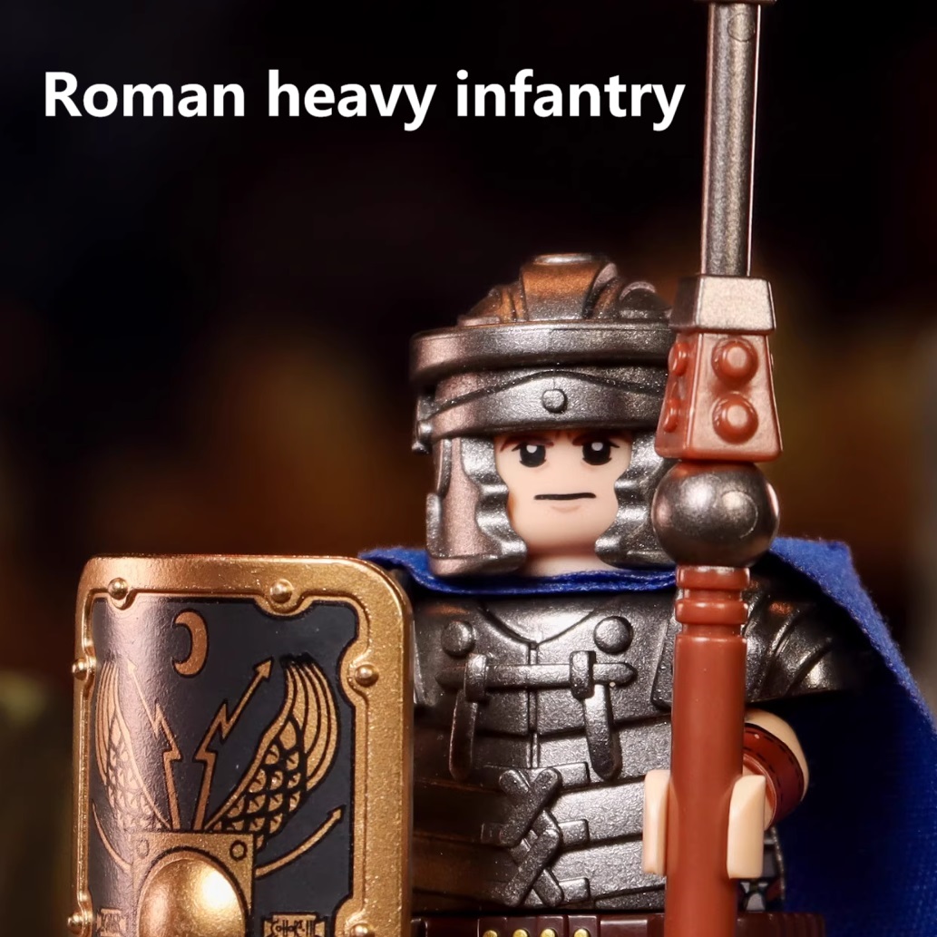 ローマ帝国軍団統治ビルディングブロック剣闘士アーチャー兵士ミ - Lego Minifigure Holder のレビューと価格