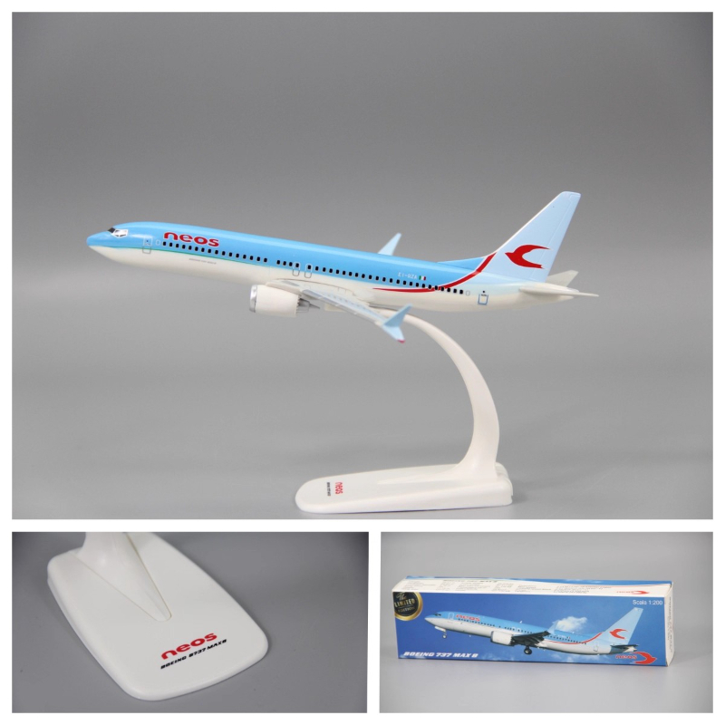 1:200スケール B737 MAX8 ネオス航空 ABS樹 - Model Airplane Plastic のレビューと価格